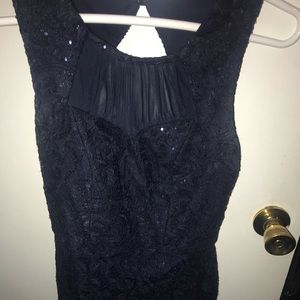 Navy blue dress for special occasion!